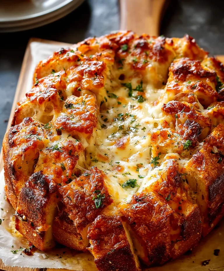 Cheesy Pull Apart Pizza Bread-Easy Family Favorite
