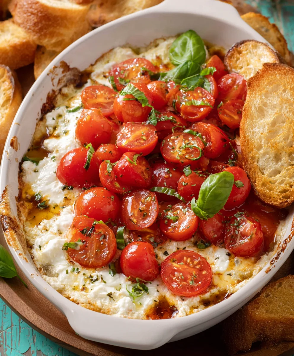 Easy Caprese Dip Recipe- Delicious & Quick Appetizer
