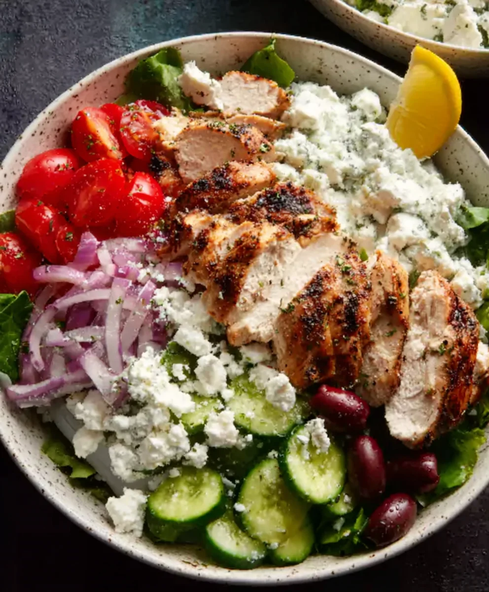 Greek Chicken Bowl Recipe- Easy & Delicious Dinner