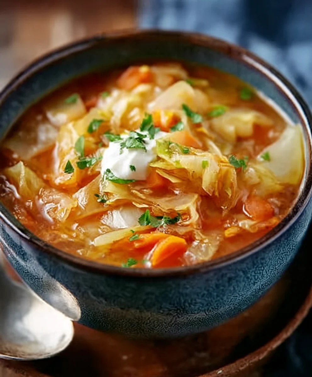 Cabbage Soup for Fat-Burning - Delicious & Healthy