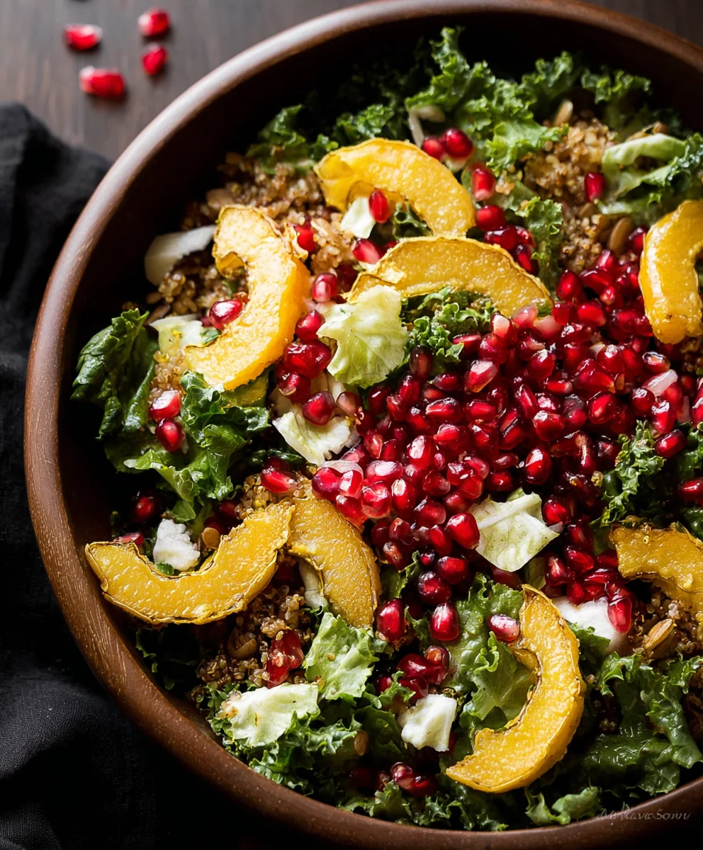 Autumn Harvest Salad- Pomegranate Delight