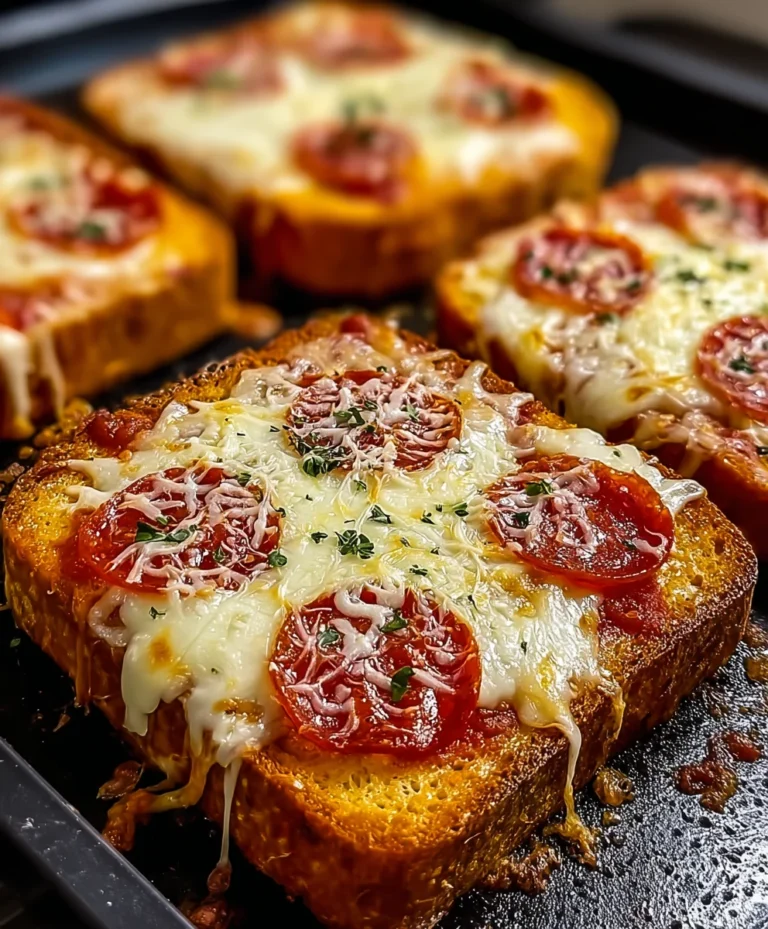 Easy Air Fryer Pizza Toast Recipe – Quick & Delicious