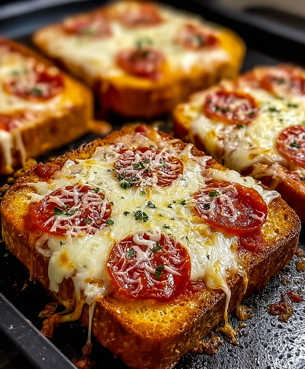 Easy Air Fryer Pizza Toast Recipe - Quick & Delicious