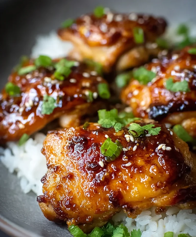 Easy Soy Garlic Beef Thighs Recipe