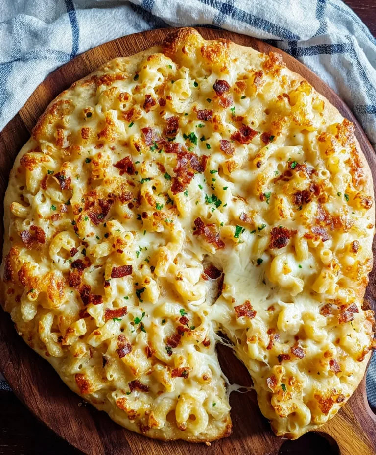Ultimate Mac and Cheese Pizza Recipe-Comfort Food Heaven