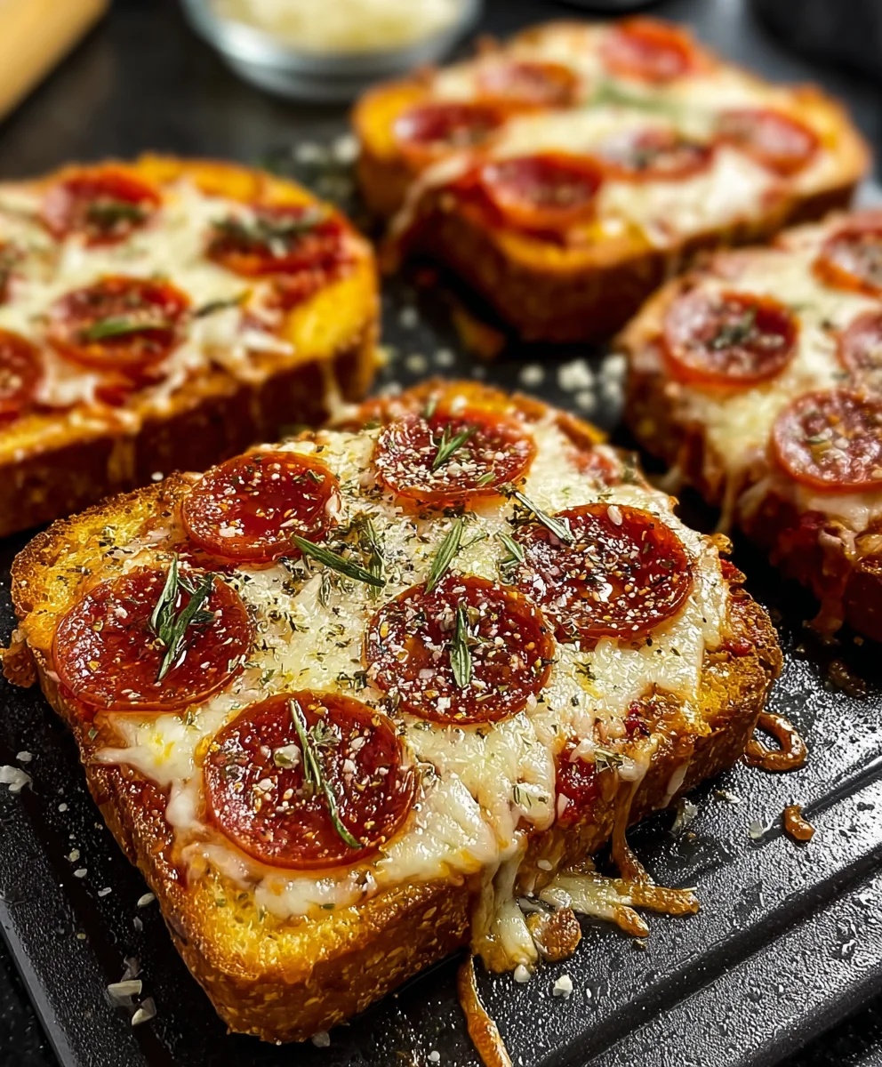 Easy Air Fryer Pizza Toast Recipe - Quick & Delicious
