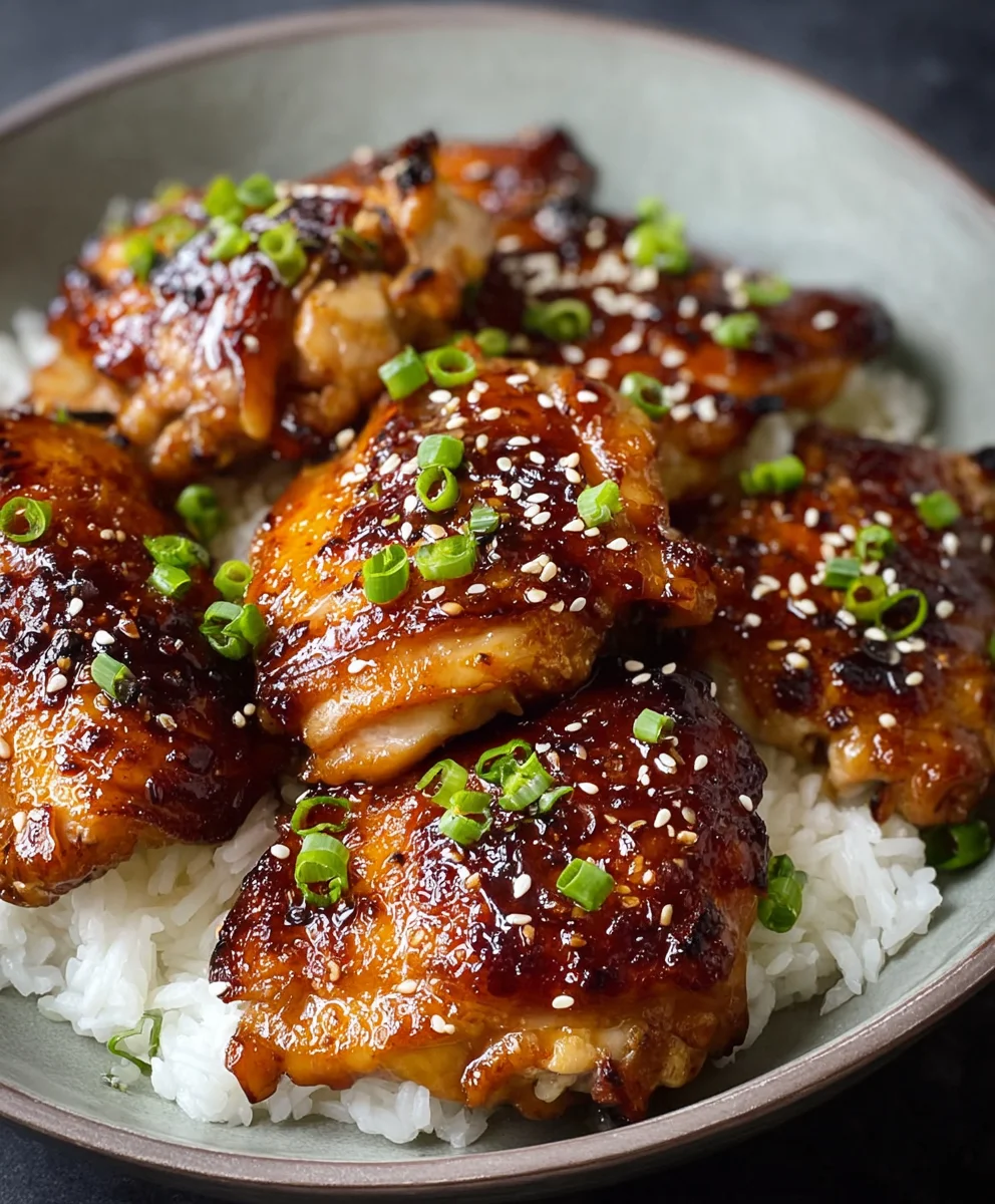 Easy Soy Garlic Beef Thighs Recipe