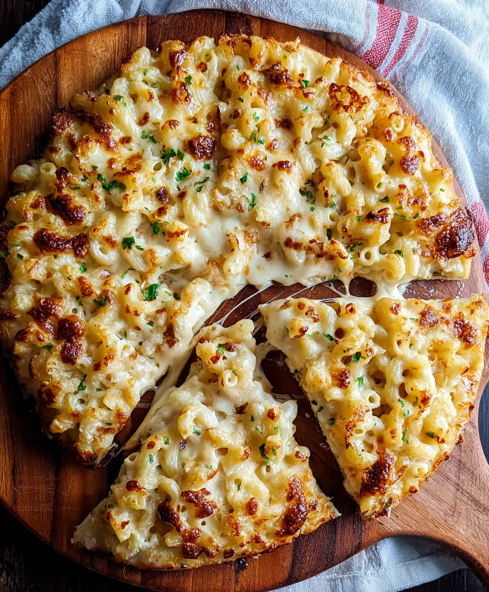 Ultimate Mac and Cheese Pizza Recipe-Comfort Food Heaven