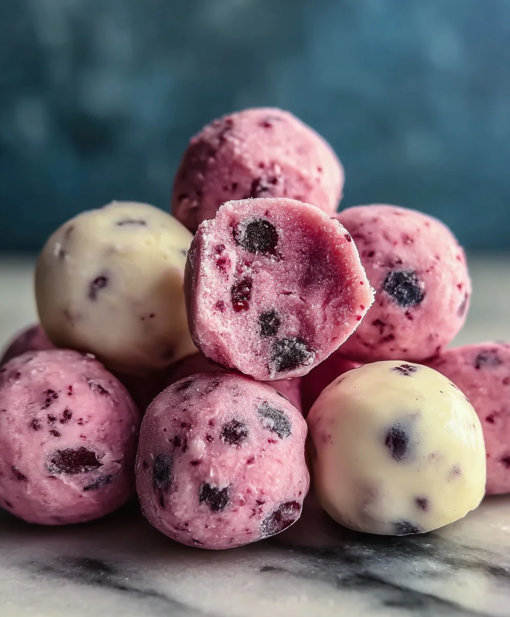Easy Frozen Yogurt Bites- Delicious & Quick Treat