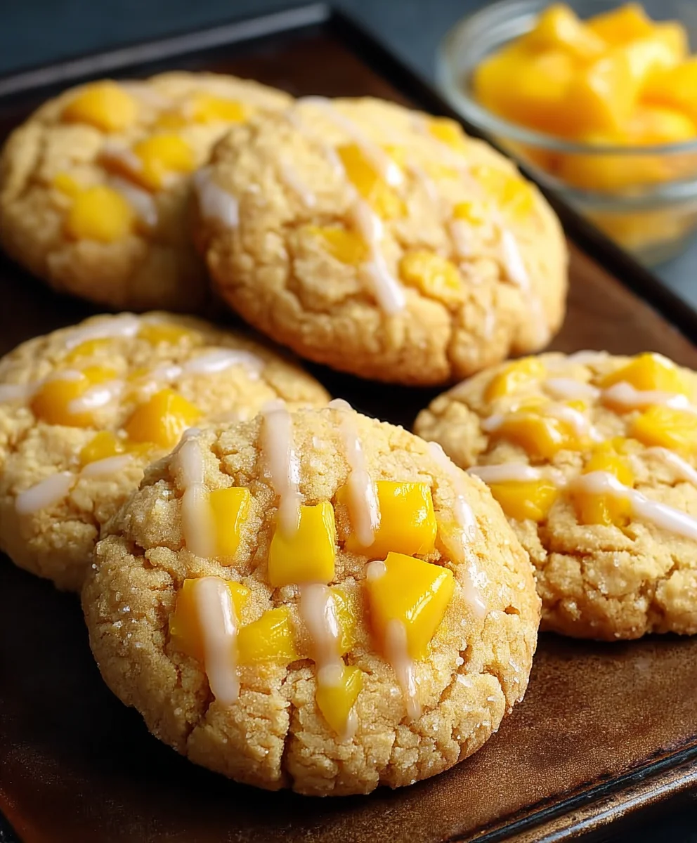 Easy Mango Cookie Recipe-Sweet Tropical Treat