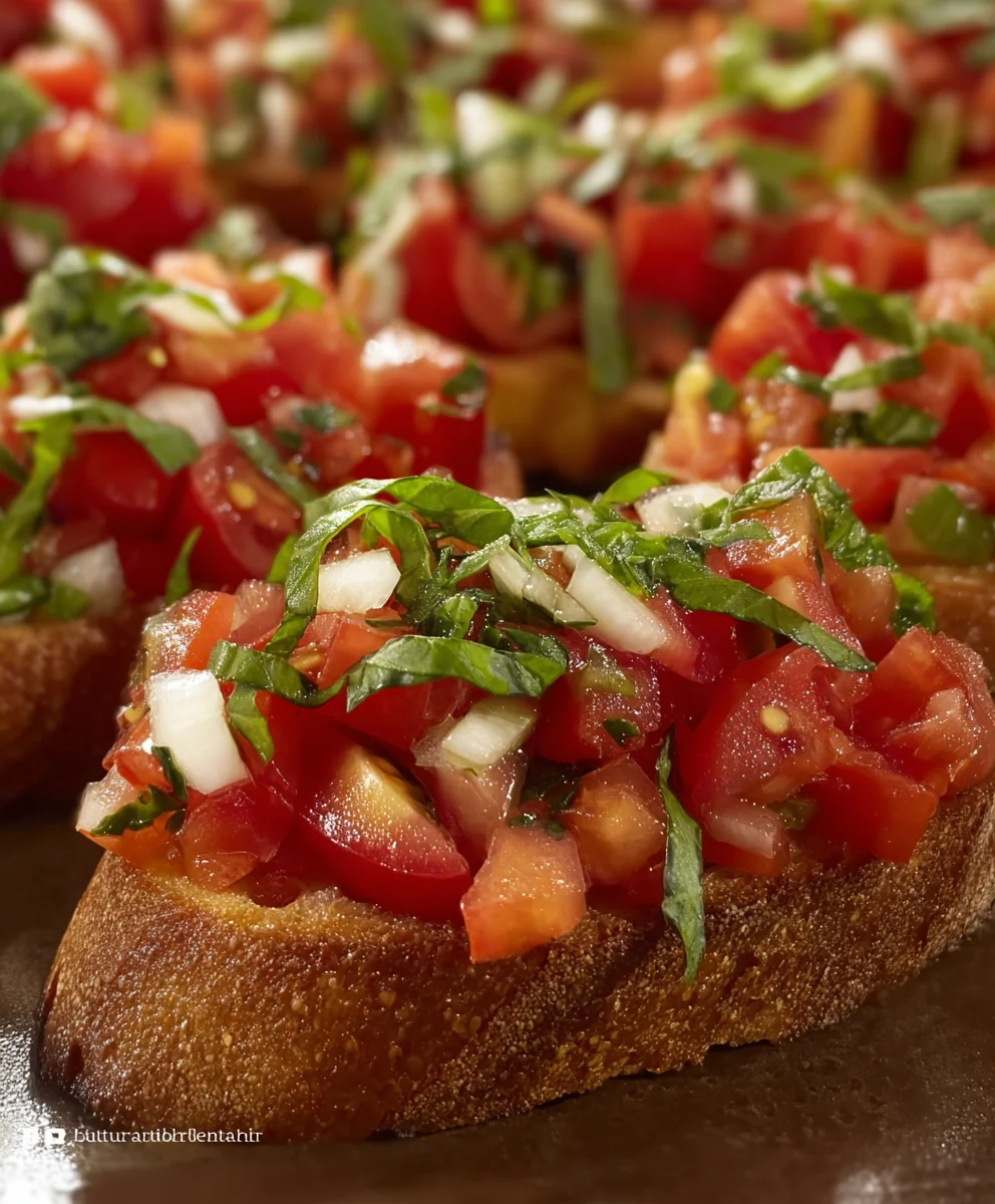 Easy Tomato Bruschetta Recipe - Quick & Delicious Appetizer
