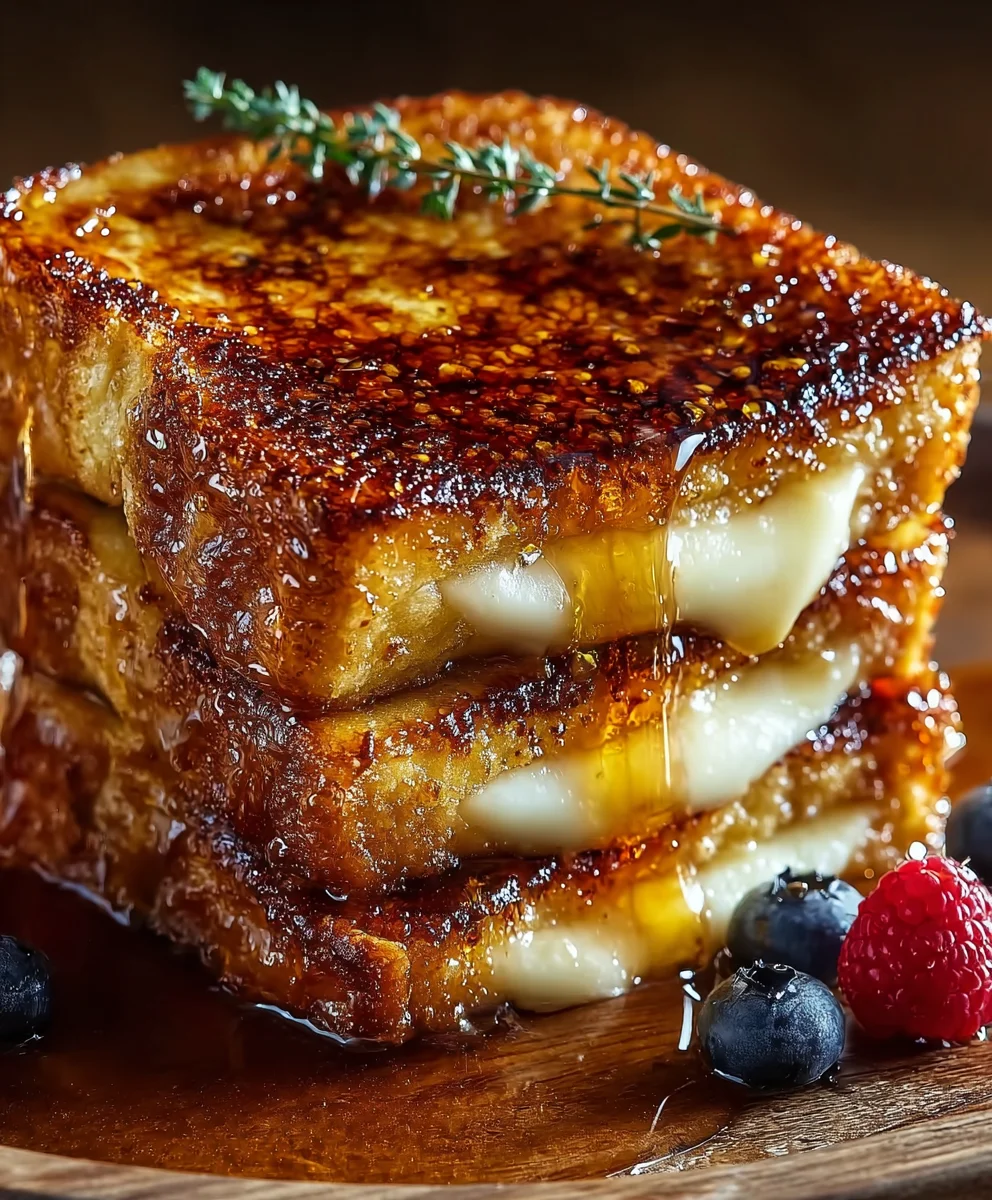 Crème Brûlée French Toast-Decadent Brunch Favorite