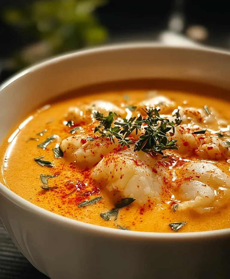 Creamy Crab Bisque- Rich & Luscious Seafood Soup