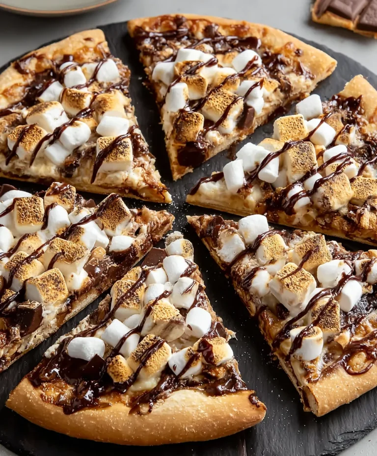 Easy S’mores Pizza Recipe – Delicious Campfire Treat