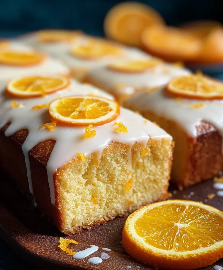 Easy Orange Drizzle Traybake Cake – Delicious Treat