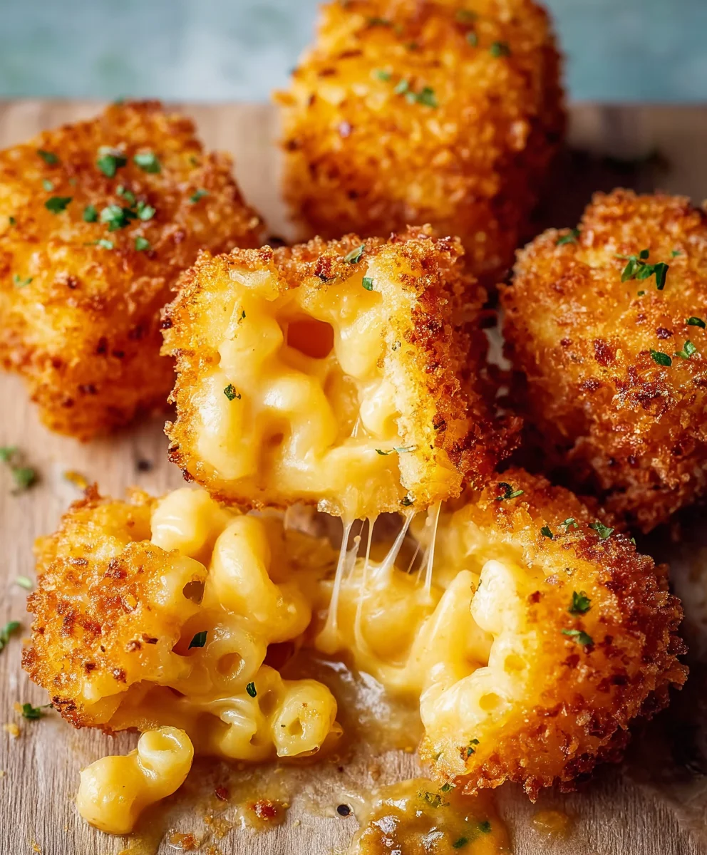 Crispy Fried Mac and Cheese Bites-Ultimate Comfort Food