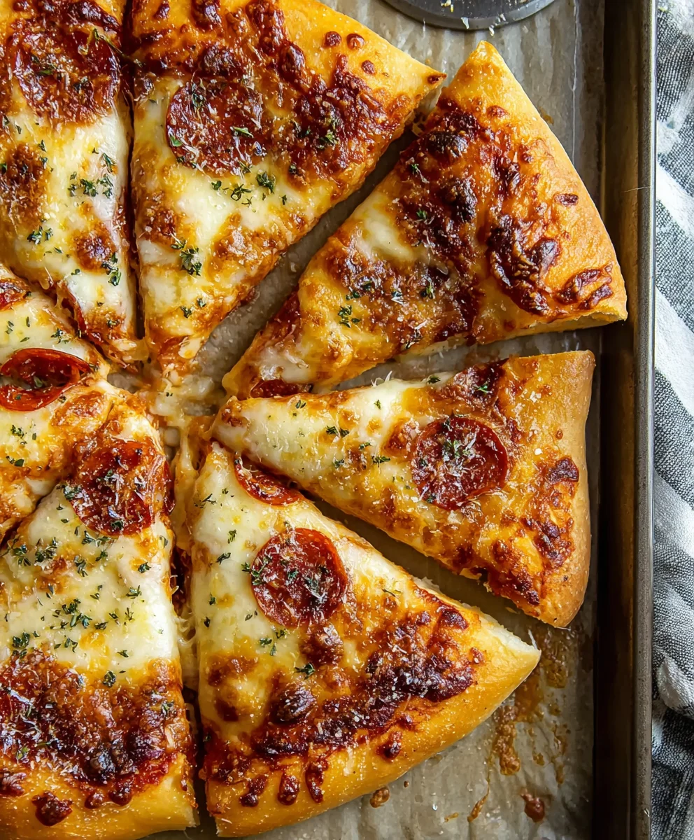 Sheet Pan Pizza Easy Homemade Dough Recipe