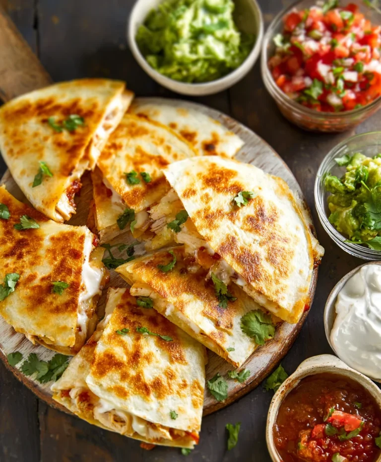 Easy Mini Chicken Quesadillas – Quick & Delicious Bites