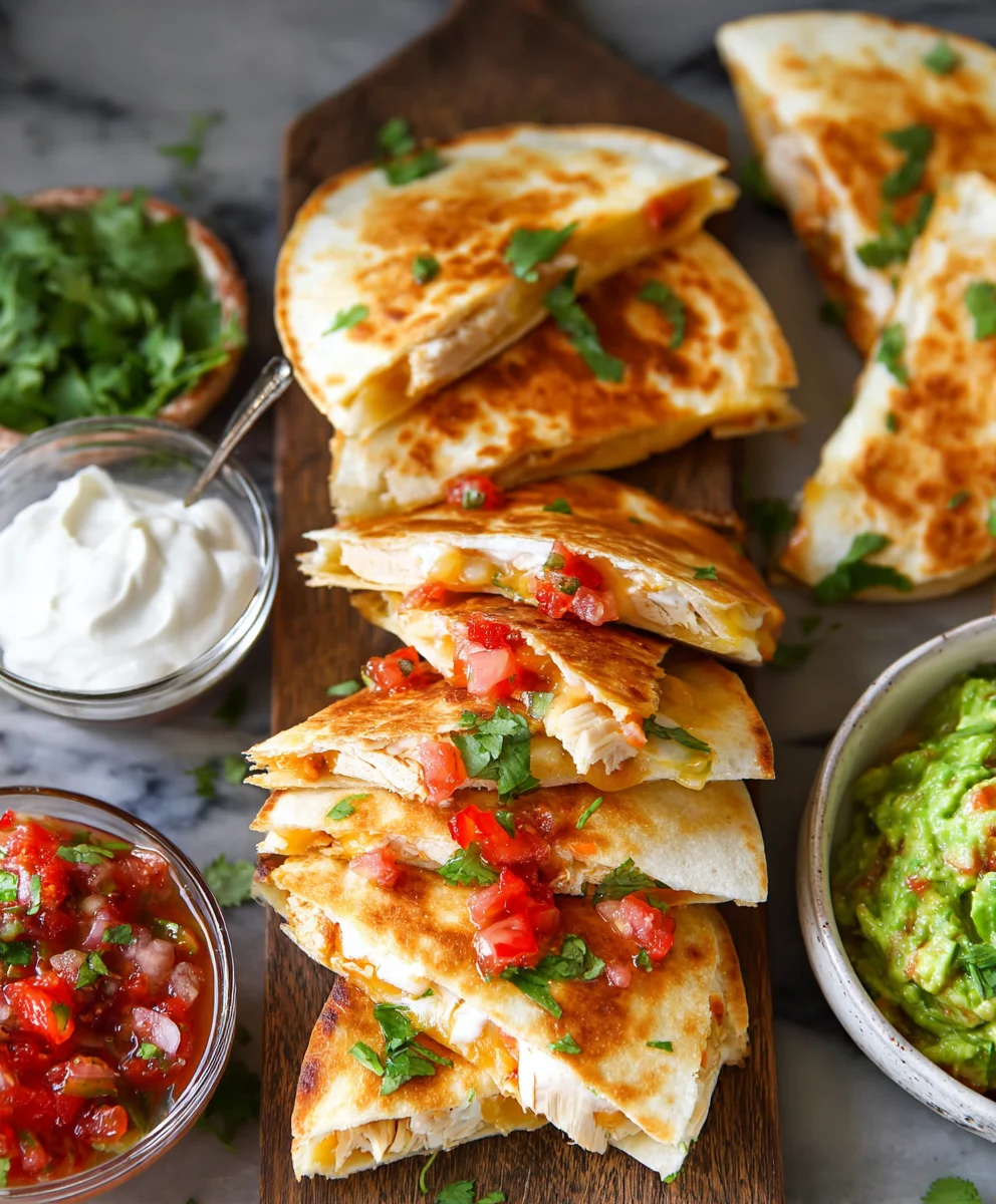 Easy Mini Chicken Quesadillas - Quick & Delicious Bites