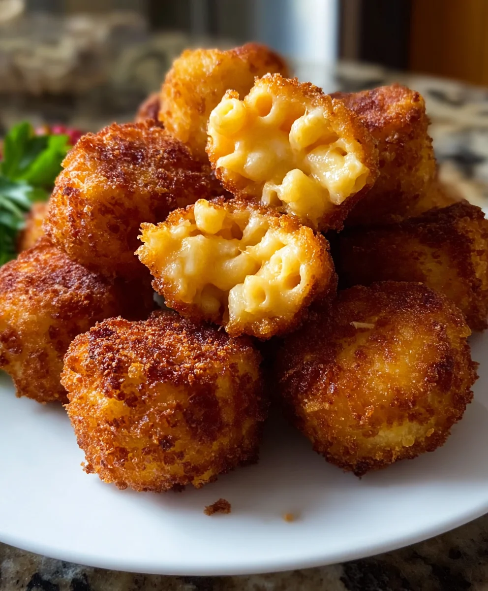 Crispy Fried Mac and Cheese Bites - Easy Appetizer