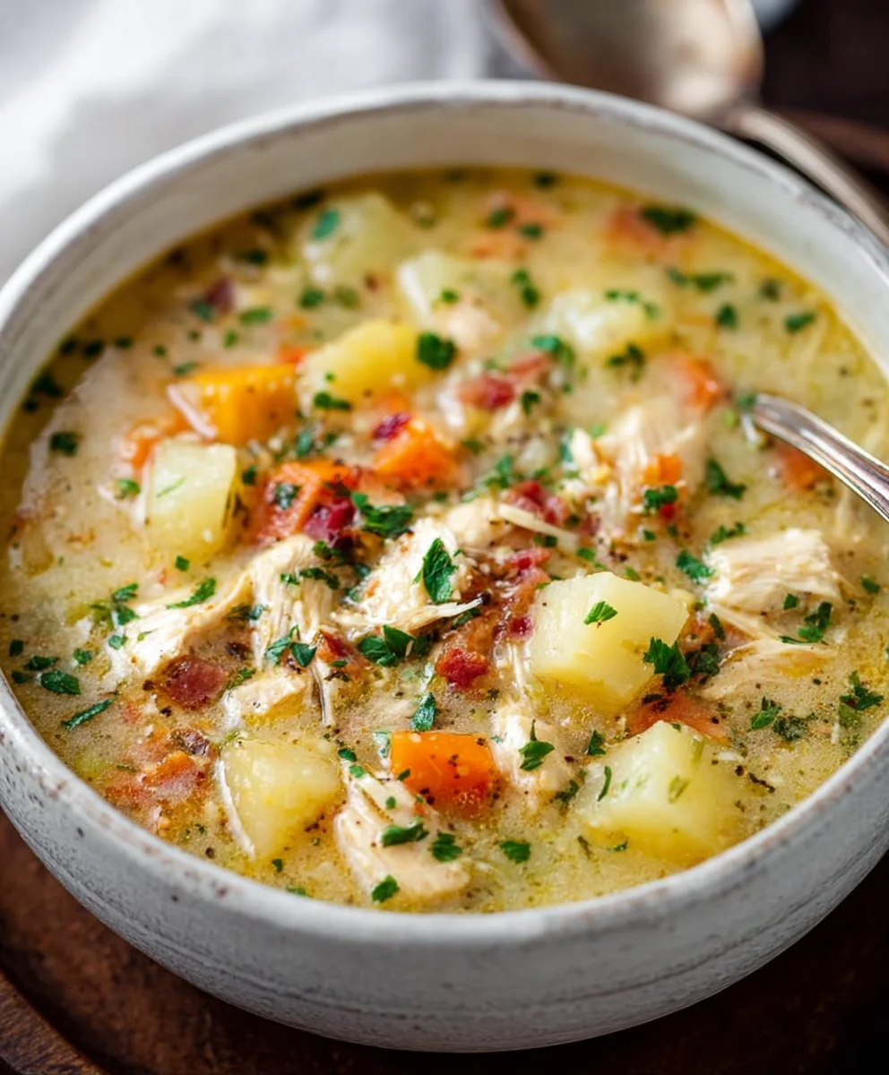 Hearty Beef Potato Soup - Easy Comfort Food