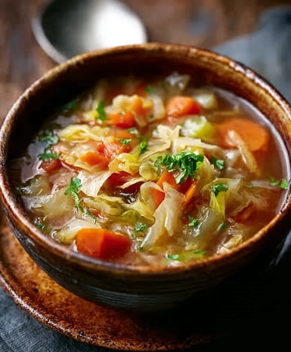 Cabbage Soup for Fat-Burning - Delicious & Healthy