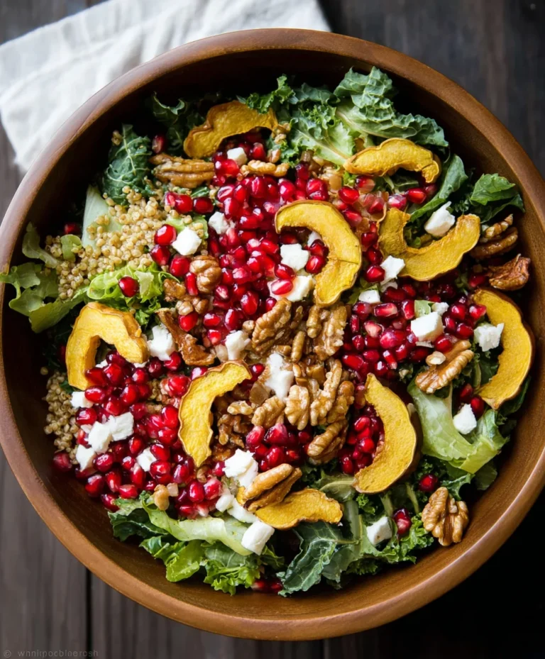 Autumn Harvest Salad- Pomegranate Delight