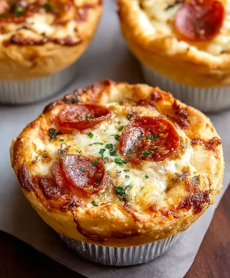Mini Beef Pizza Pot Pies – Easy Family Dinner