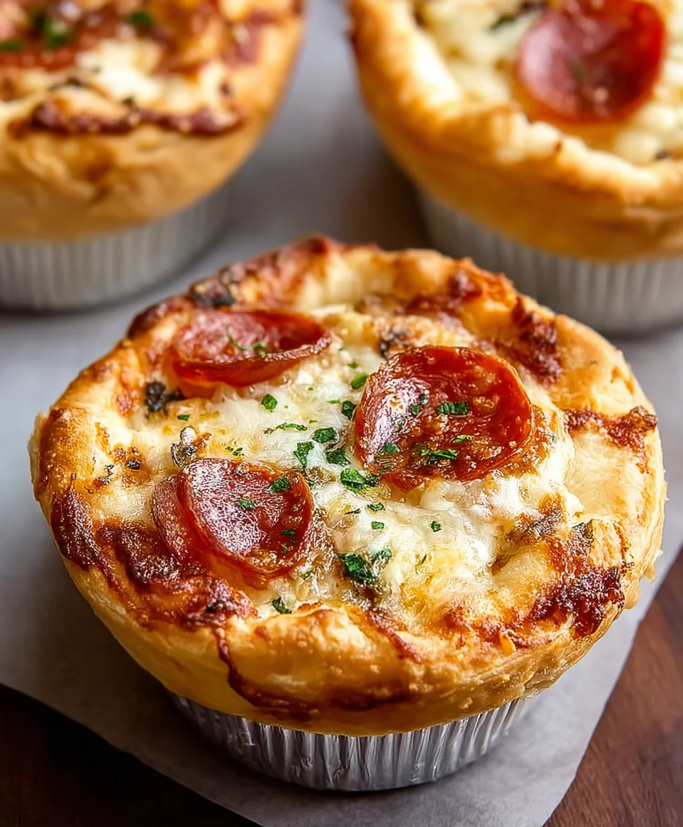 Mini Beef Pizza Pot Pies - Easy Family Dinner
