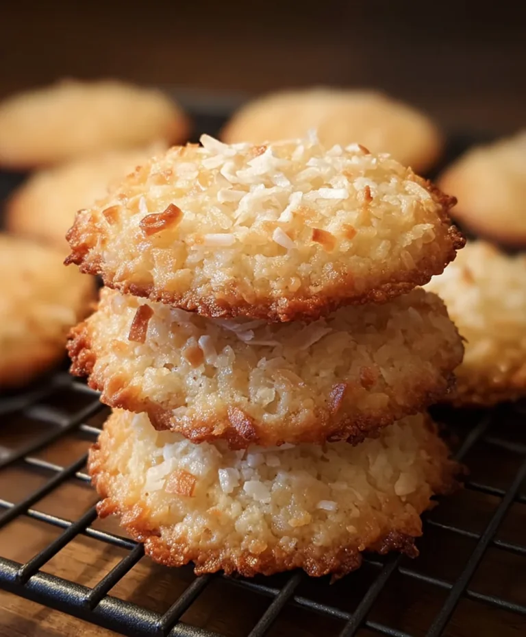 Chewy Coconut Cookies- Delicious & Easy Recipe