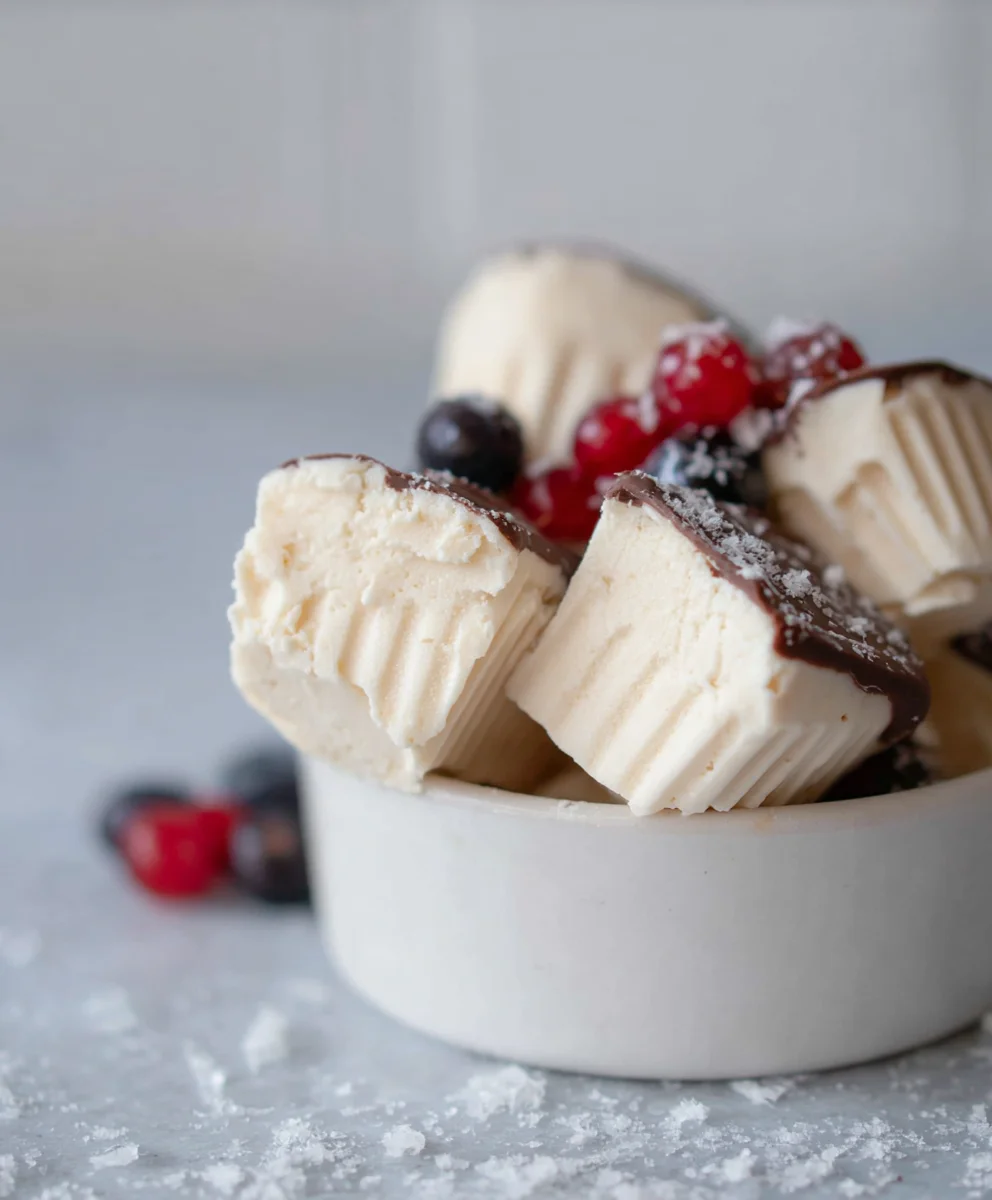 Easy Frozen Yogurt Bites Dairy-free Option