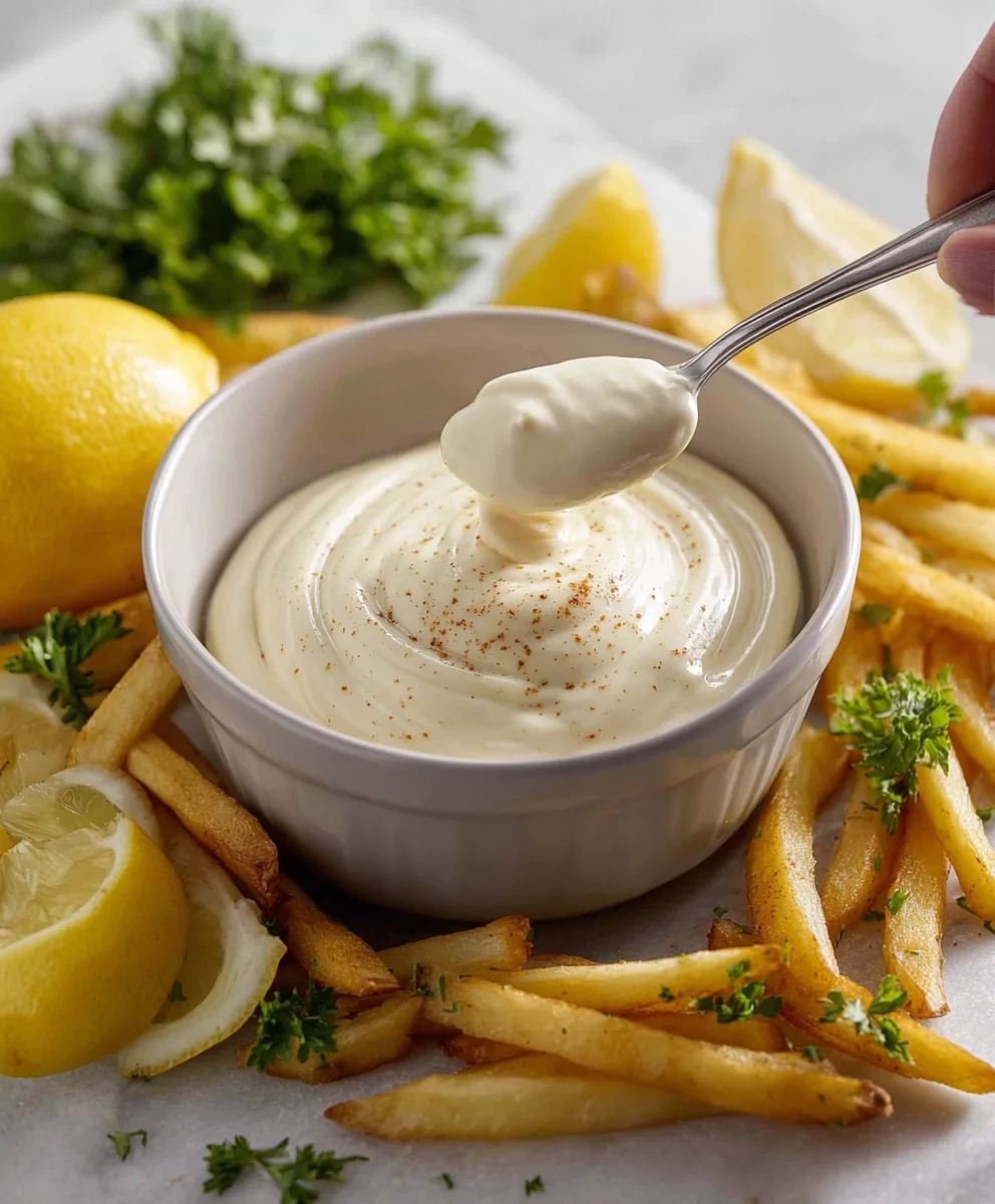 Easy Homemade Aioli Recipe - Creamy Garlic Dip
