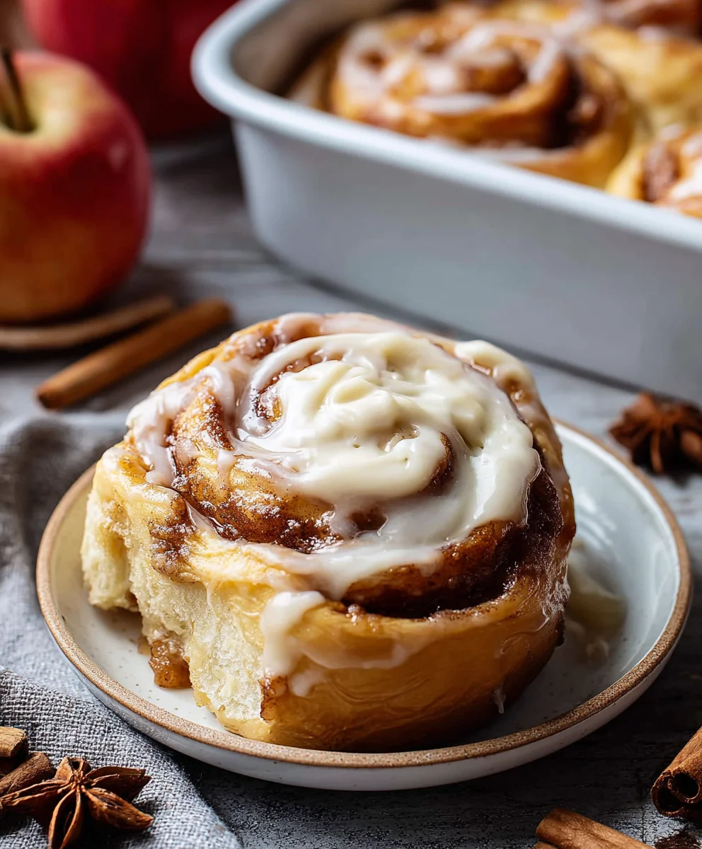 Easy Apple Cinnamon Rolls - Warm & Sweet Homemade Treats
