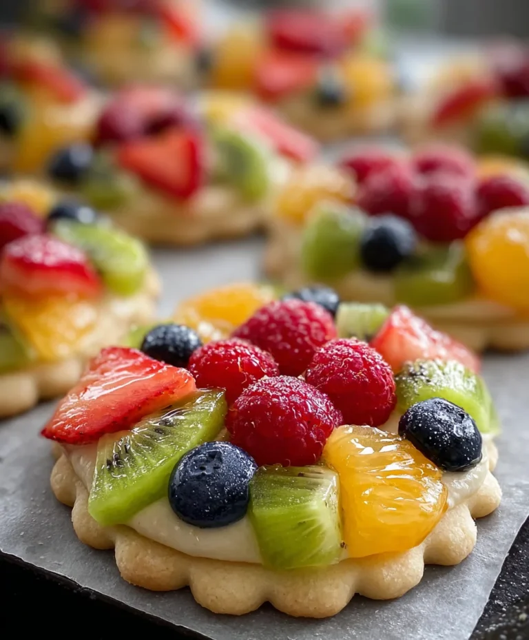 Fruity Dessert Pizza Cookies – Easy & Delicious Treat