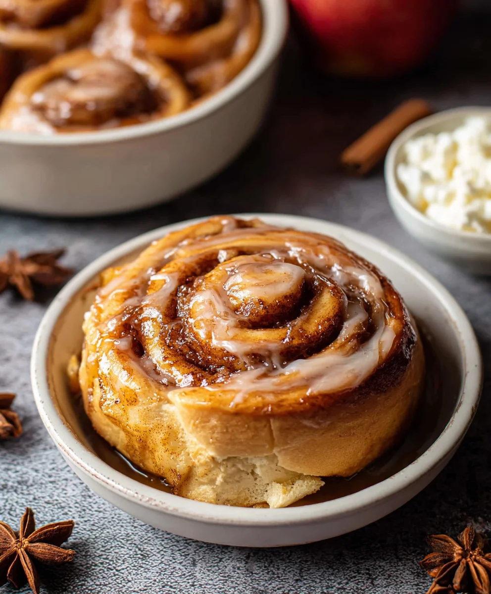 Easy Apple Cinnamon Rolls - Warm & Sweet Homemade Treats