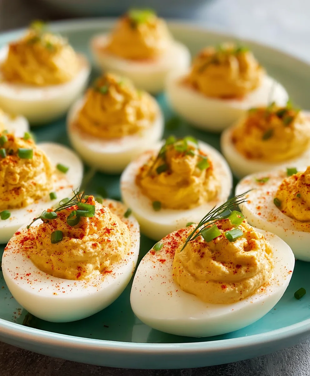 Classic Deviled Eggs-Easy & Delicious Appetizer