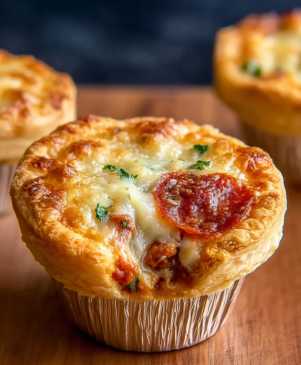 Mini Beef Pizza Pot Pies - Easy Family Dinner
