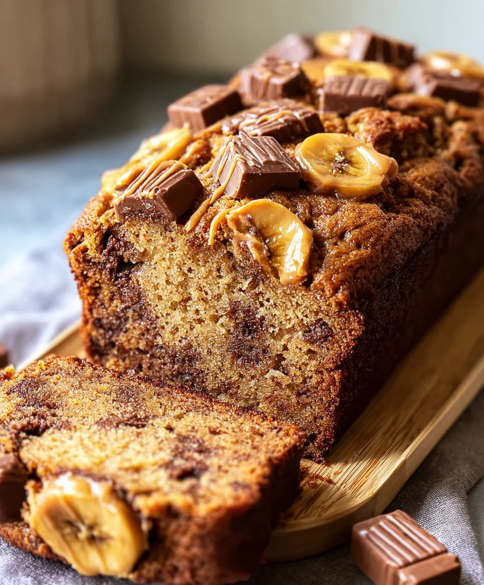 Reese's Peanut Butter Banana Bread - A Delicious Treat
