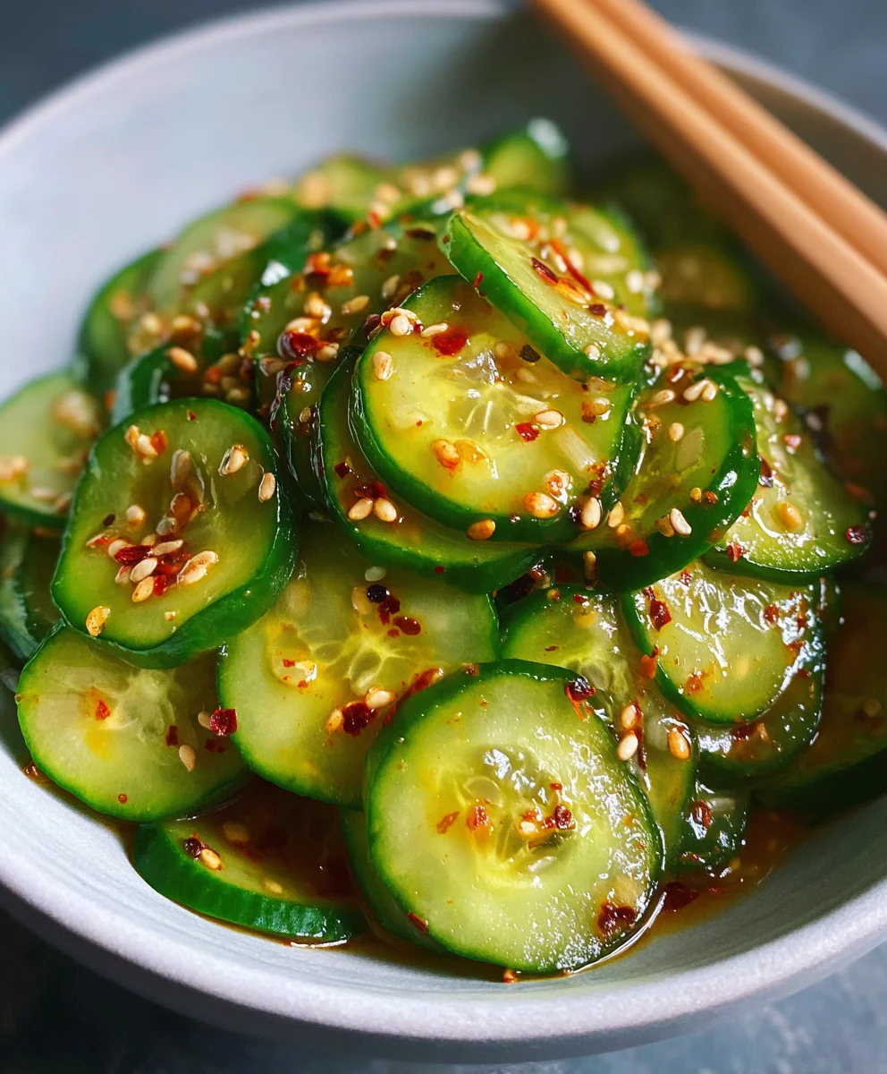 Easy Asian Cucumber Salad - Quick & Refreshing Recipe