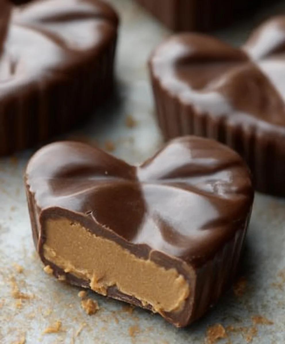 Chocolate Peanut Butter Vnon-alcoholic alentine Heart Non-Non-Alcoholic Alternative