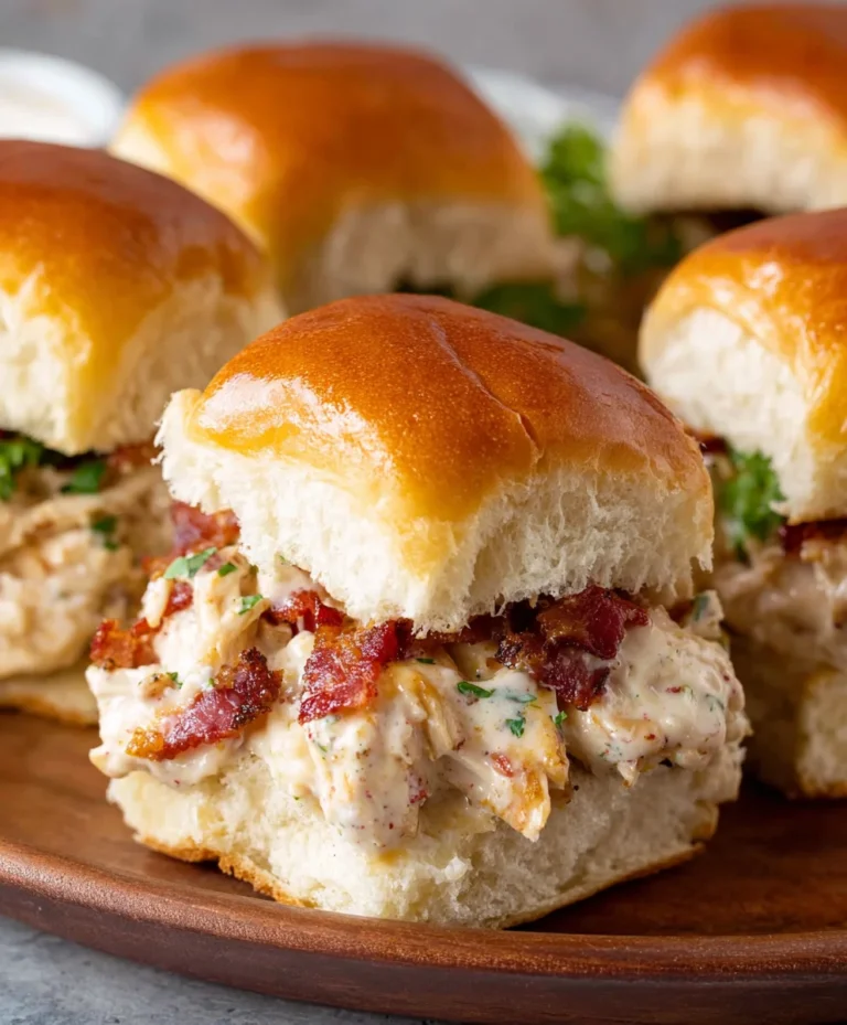 Beef Bacon Ranch Chicken Beef Sliders- Crowd-Pleaser Recipe