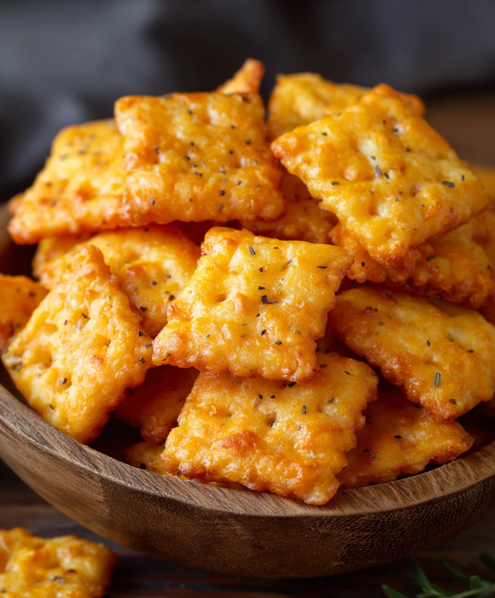 Easy Homemade Cheez Its Recipe - Snack Time Favorite