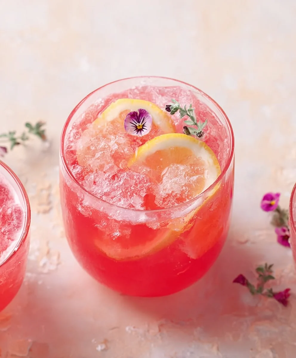 Refreshing Pink Lemonade Cocktail- Non-Non-Non-Alcoholic Alternativeic Drink