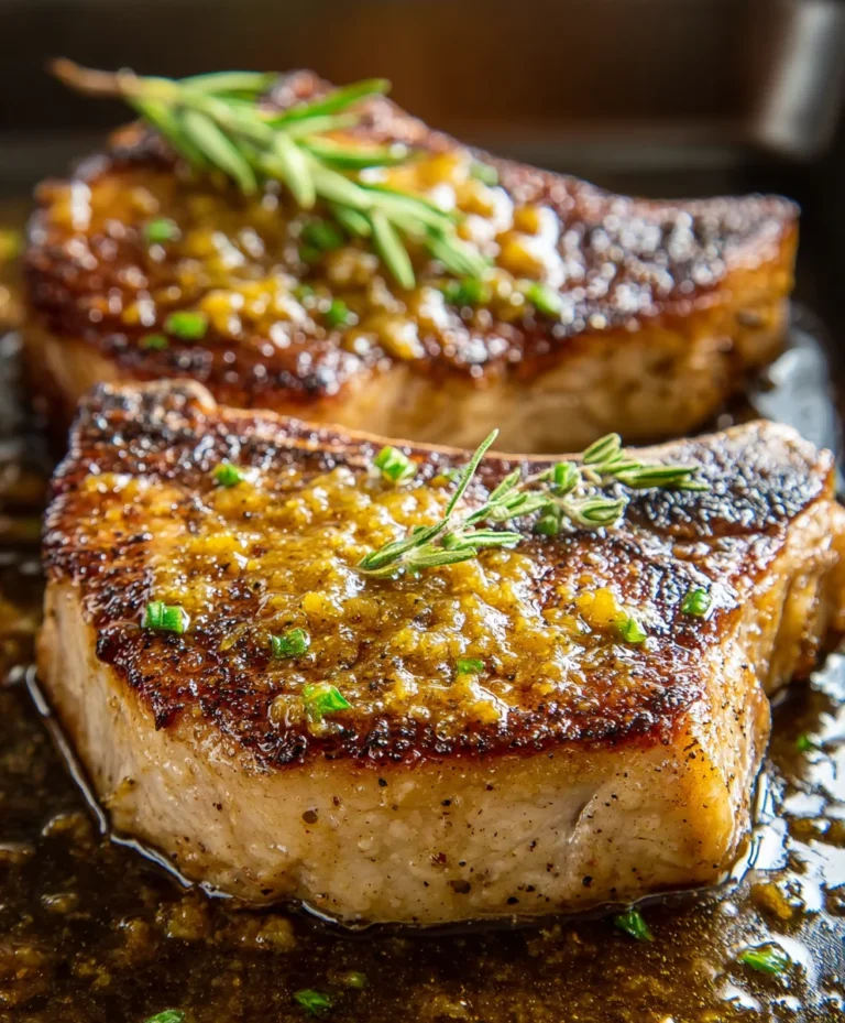 Honey Mustard Beef Chops Oven Recipe- Easy & Delicious