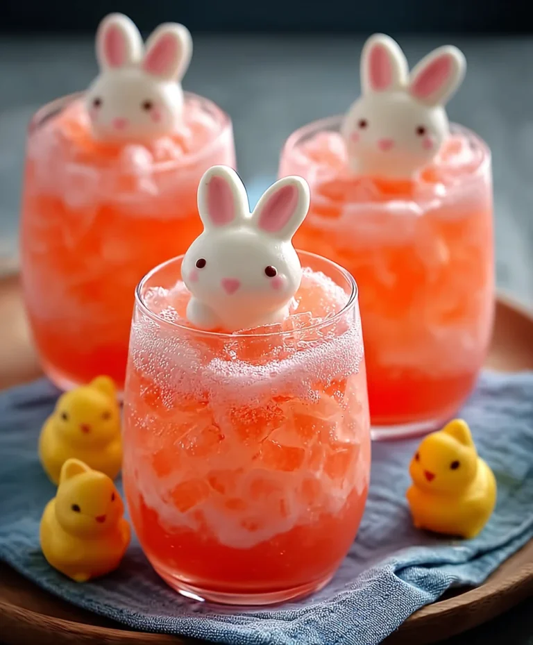 Easter Bunny Punch- Easy Non-Non-Non-Alcoholic Alternativeic Drink Recipe