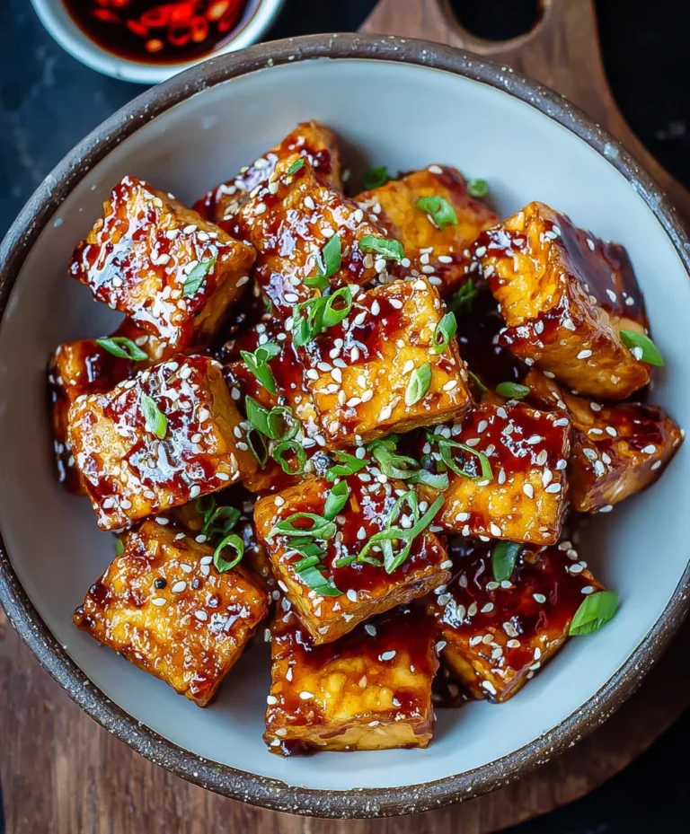 Crispy Sticky Tofu – Easy Plant-Based Meal
