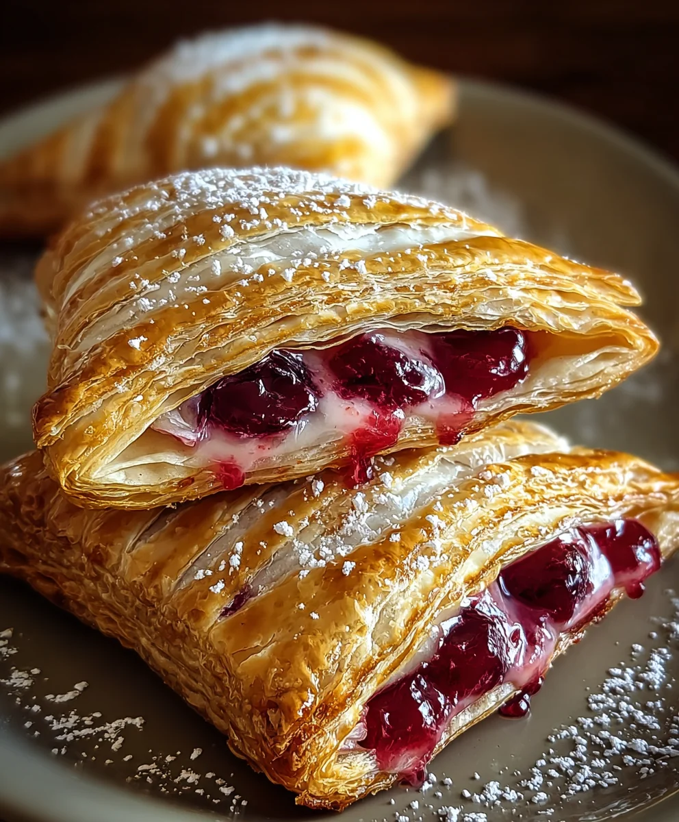 Easy Cherry Turnovers - Delicious & Simple Dessert