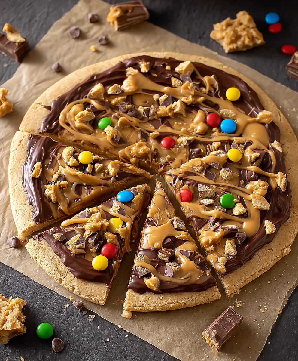 Decadent Chocolate Peanut Butter Pizza Recipe