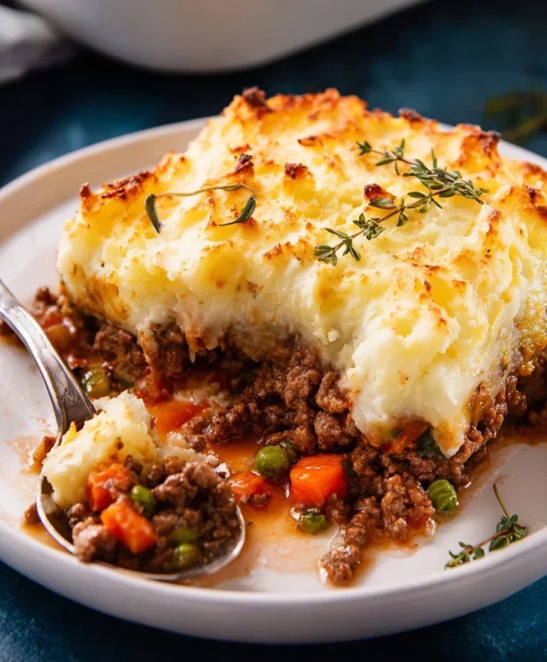 Easy Homemade Beef Shepherd’s Pie Recipe