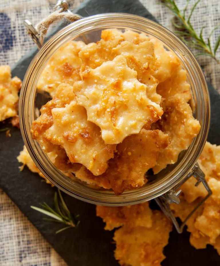 Cheesy Sourdough Crackers – Easy Homemade Recipe